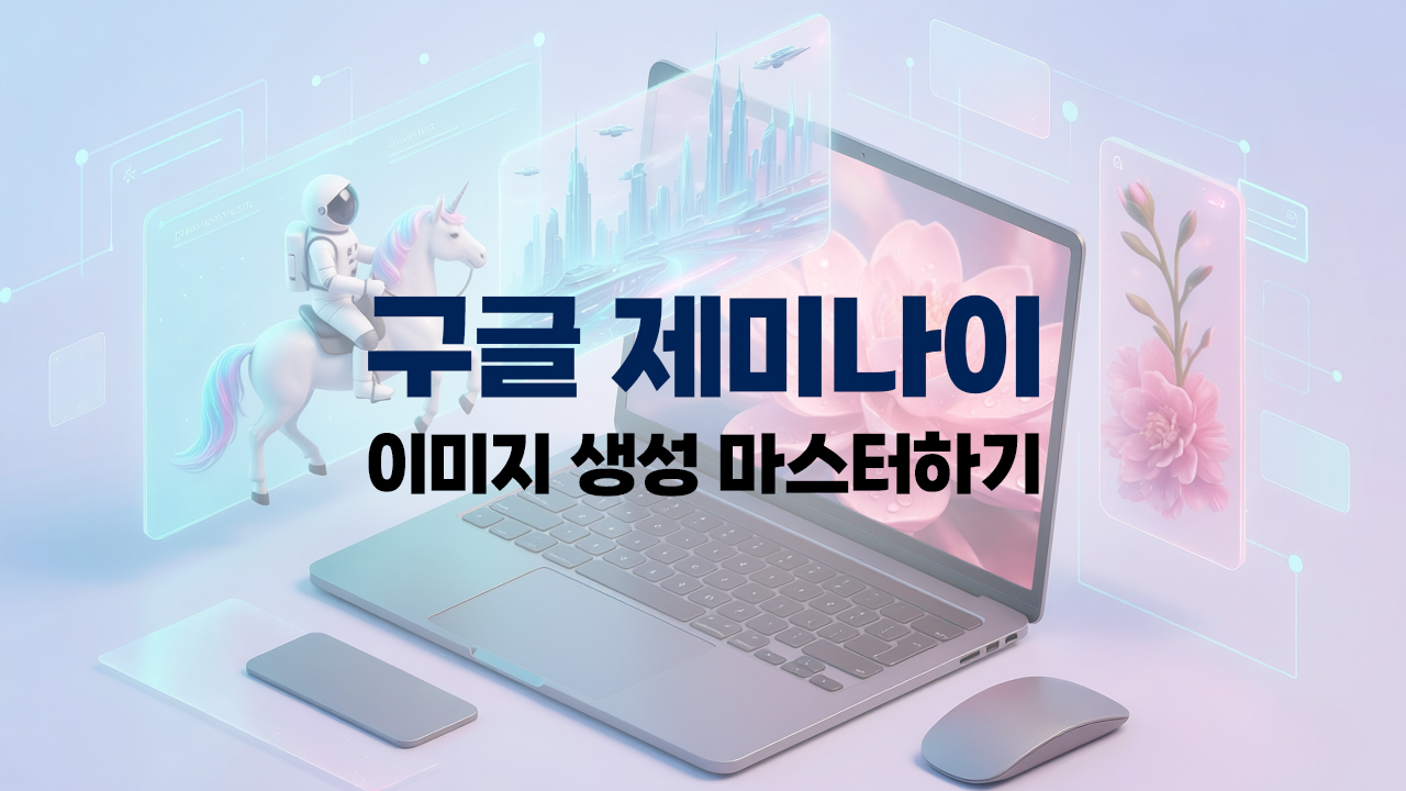 구글 제미나이(Gemini) 이미지 생성 마스터하기