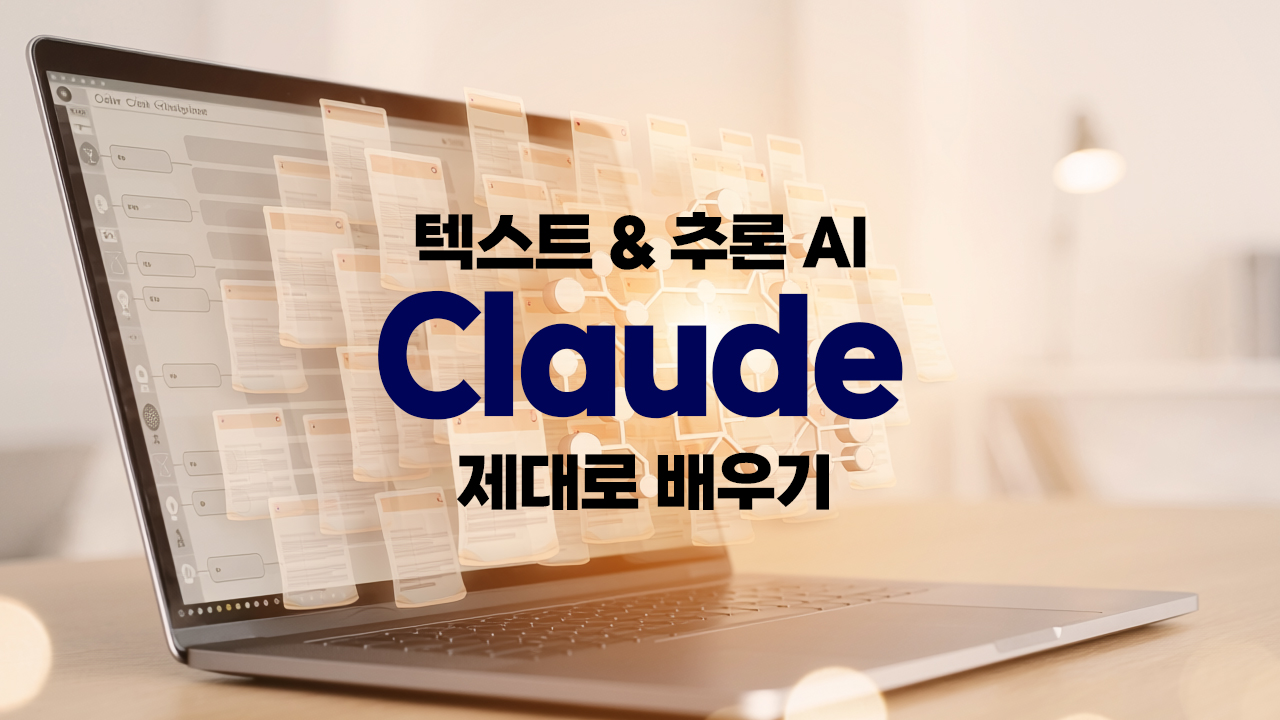 텍스트 & 추론 AI, Claude(클로드) 제대로 배우기